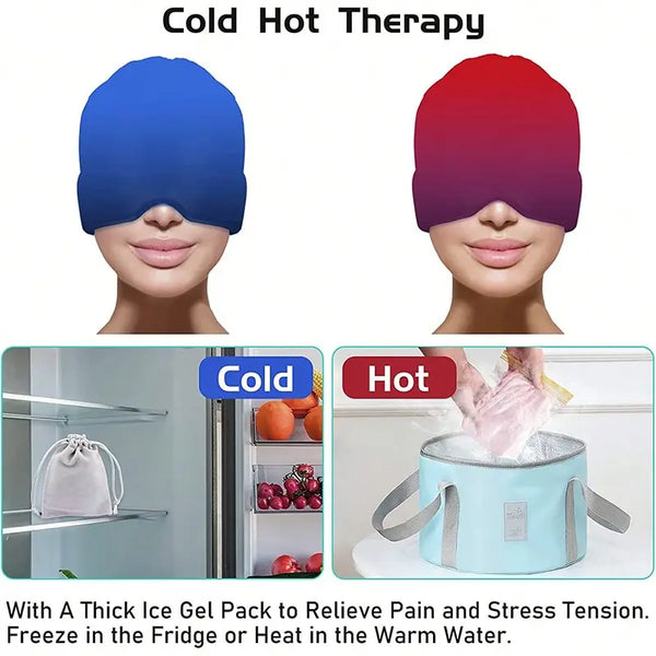 CoolComfort Soothing Migraine Relief Head Wrap